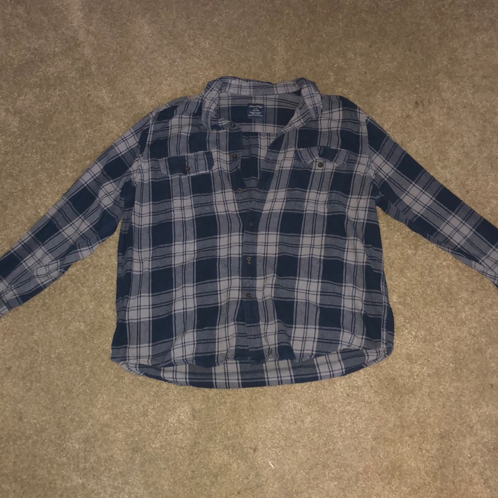 Blue flannel